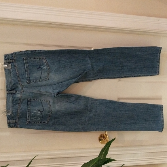 INC Women's Straight Leg Distressed Jeans Size 10 - Picture 5 of 7